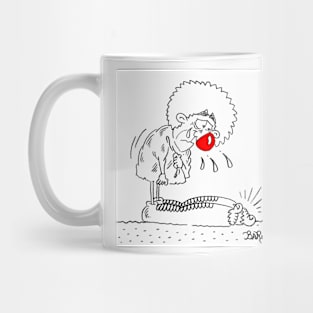 white clown Mug